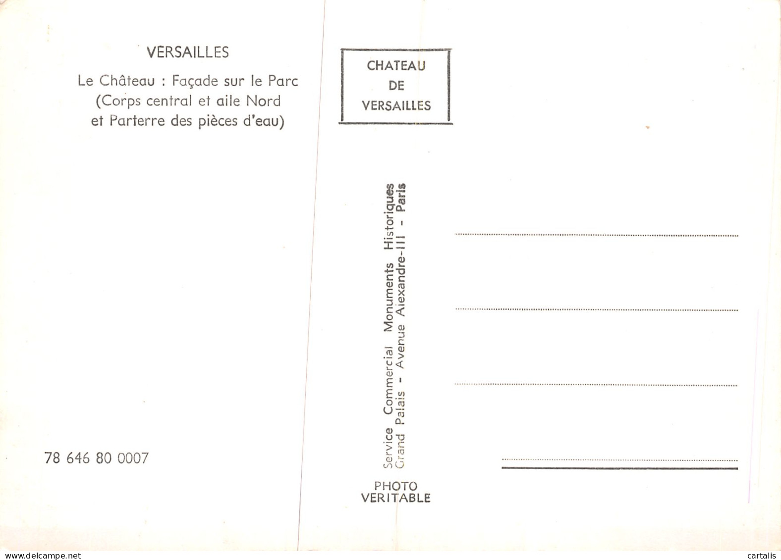 78-VERSAILLES-N°C4079-D/0193 - Versailles