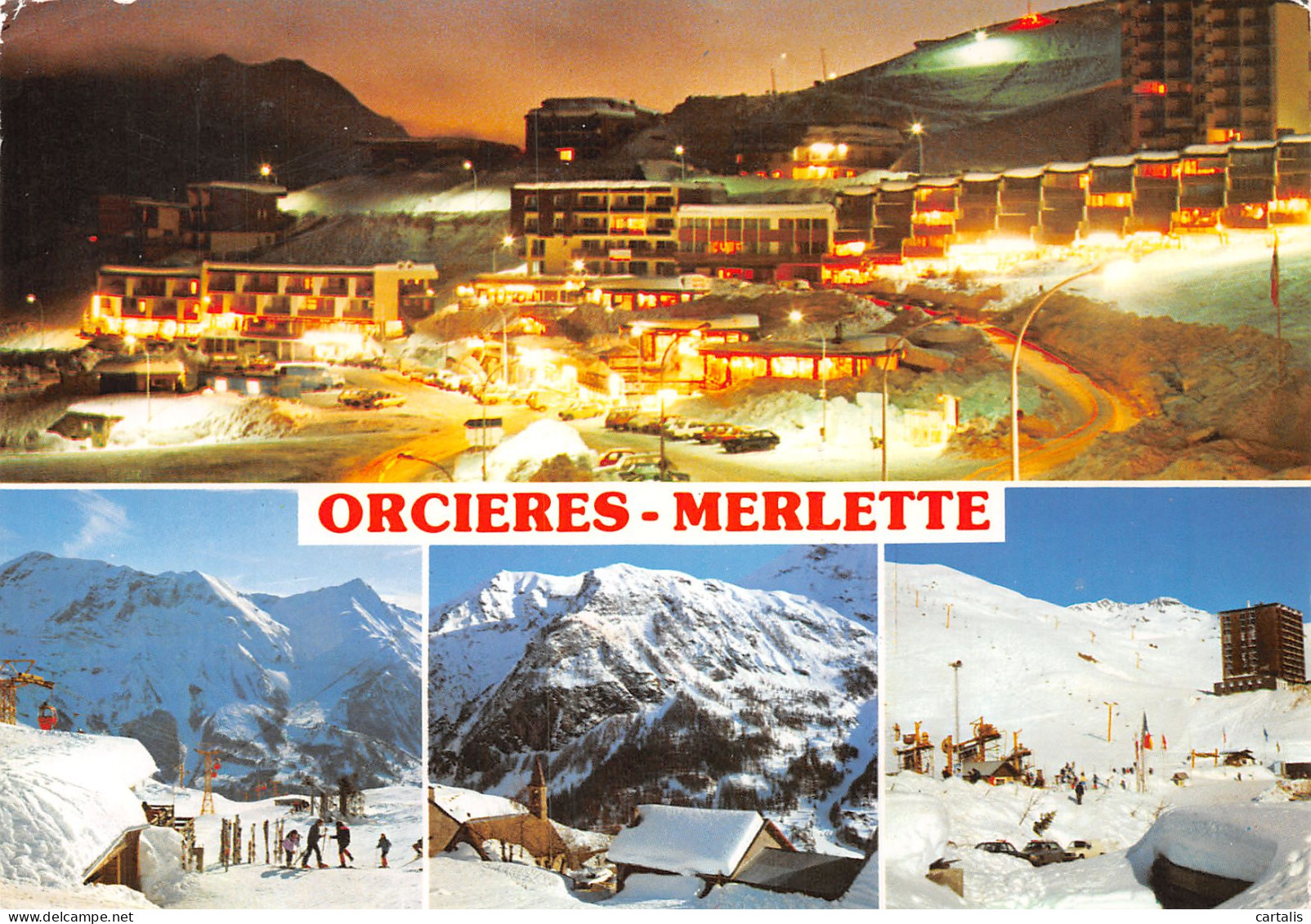 05-ORCIERES MERLETTE-N°C4080-B/0041 - Orcieres