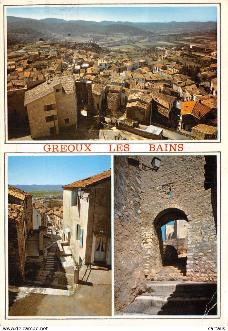 04-GREOUX LES BAINS-N°C4080-A/0355 - Gréoux-les-Bains