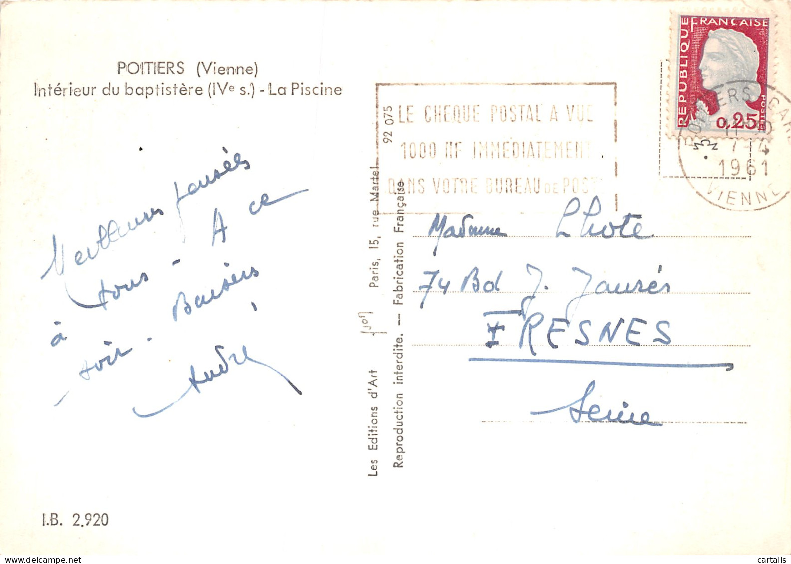 86-POITIERS-N°C4080-A/0319 - Poitiers