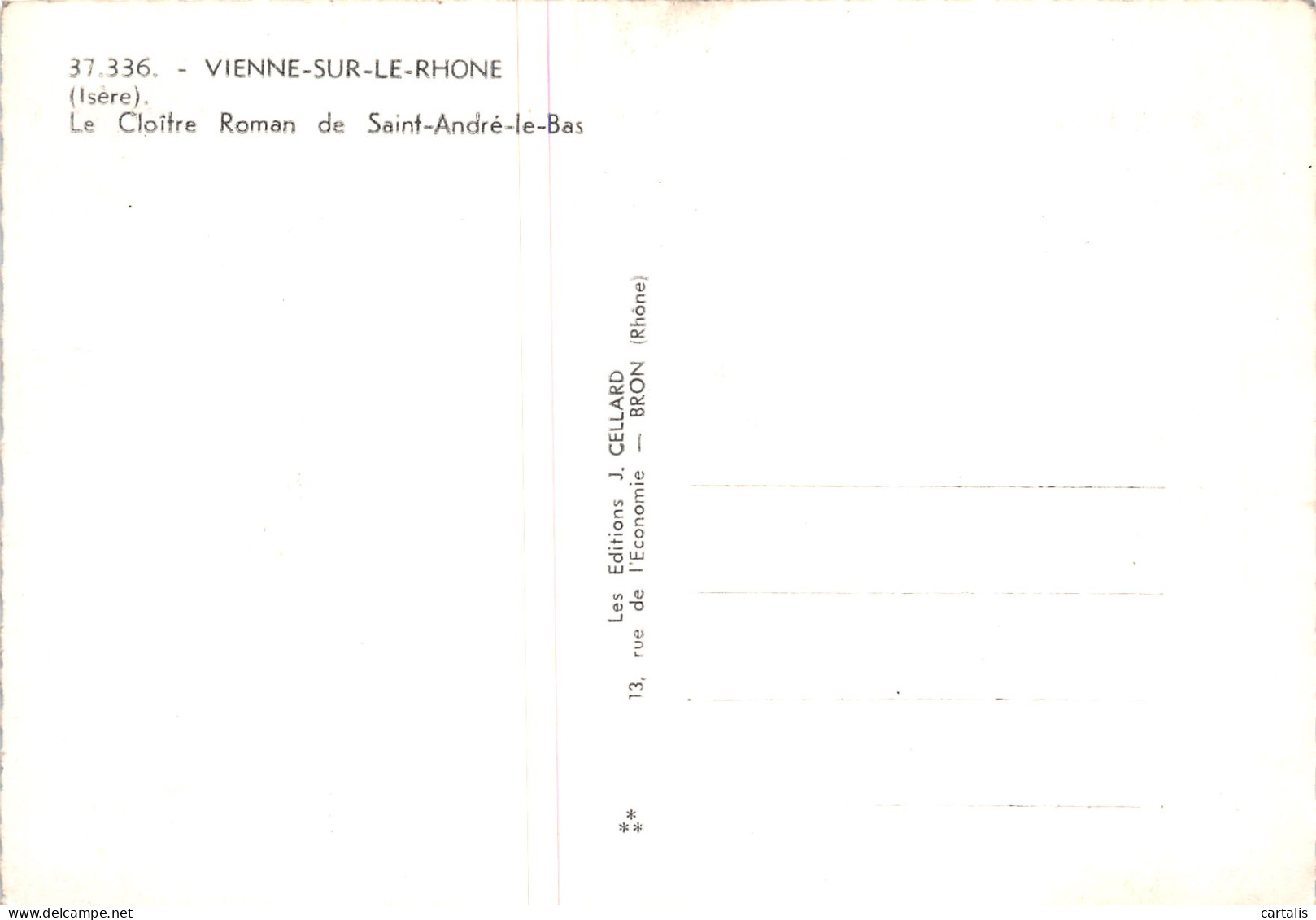 38-VIENNE SUR LE RHONE-N°C4080-A/0205 - Vienne
