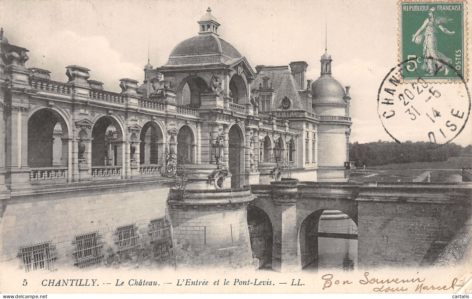 60-CHANTILLY-N°C4079-E/0327 - Chantilly