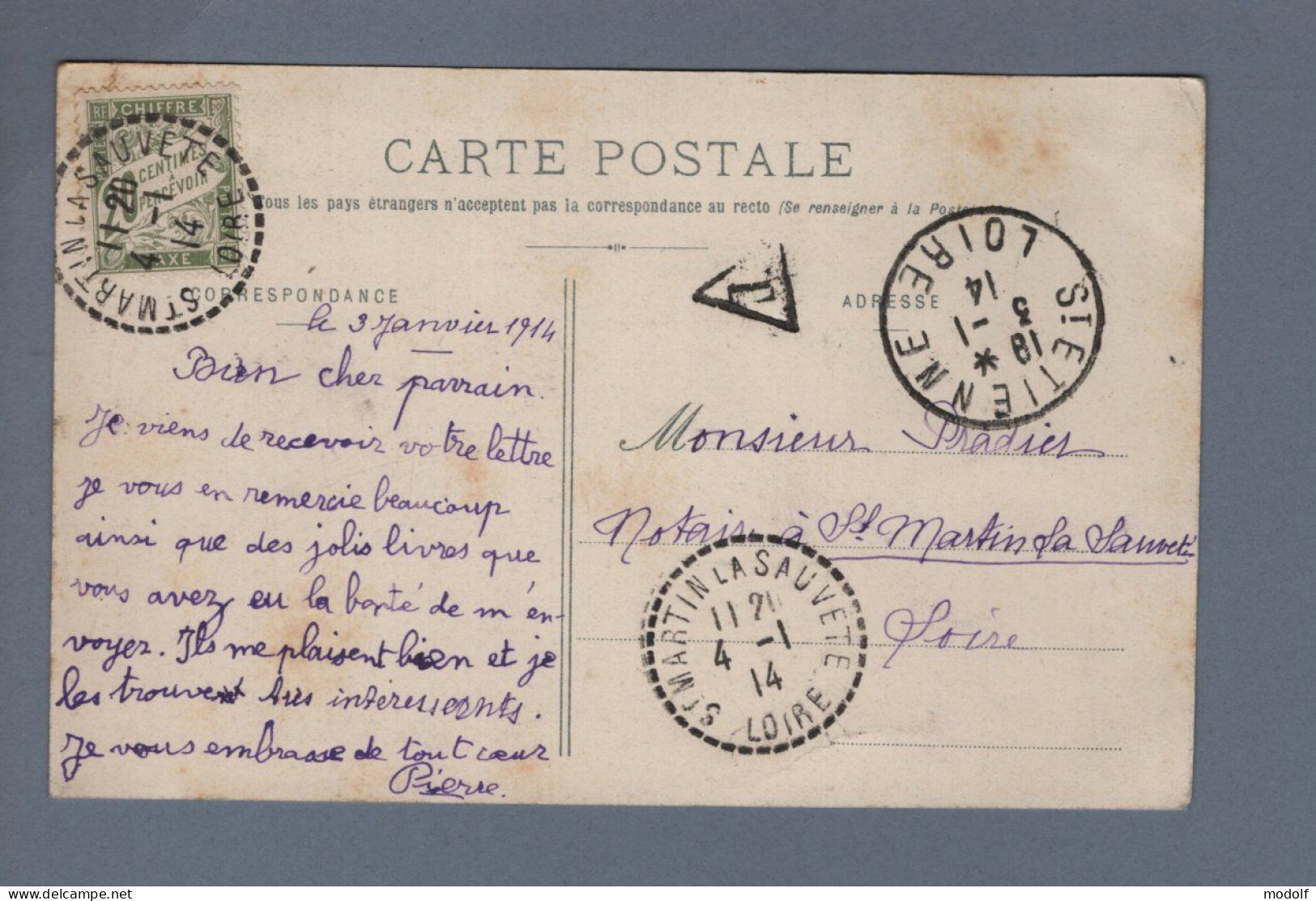 CPA - 42 - Rochetaillée - Passerelle De La Cascade - Animée - Circulée En 1914 - Rochetaillee