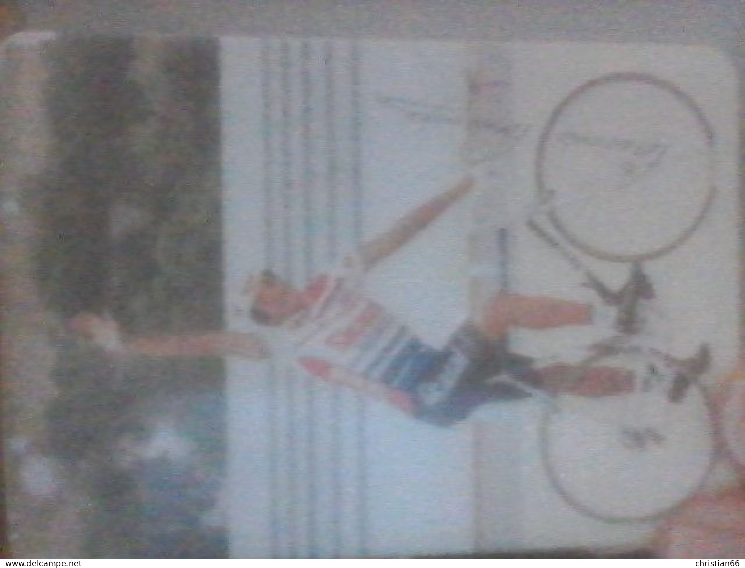 CYCLISME 1987  : PETITE CARTE FERNANDO FERNANDES TEAM SICASAL - Ciclismo