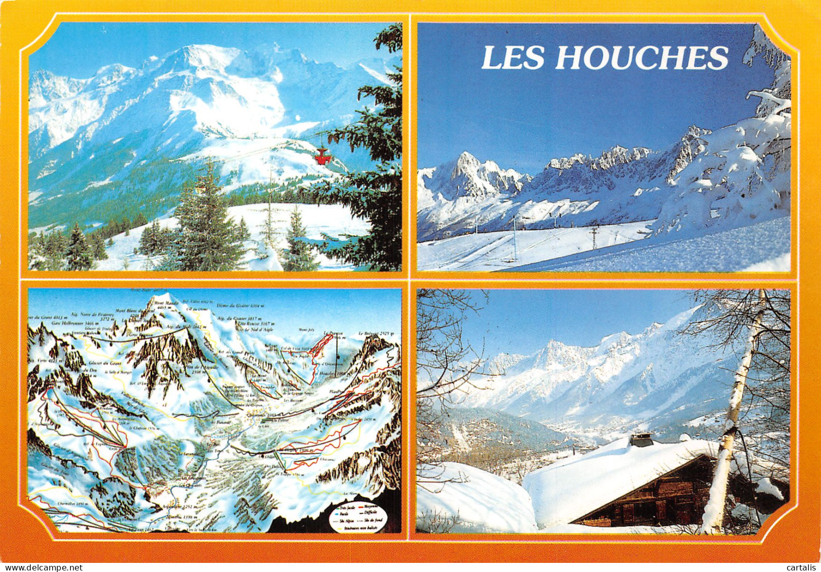 74-LES HOUCHES-N°C4080-D/0337 - Les Houches