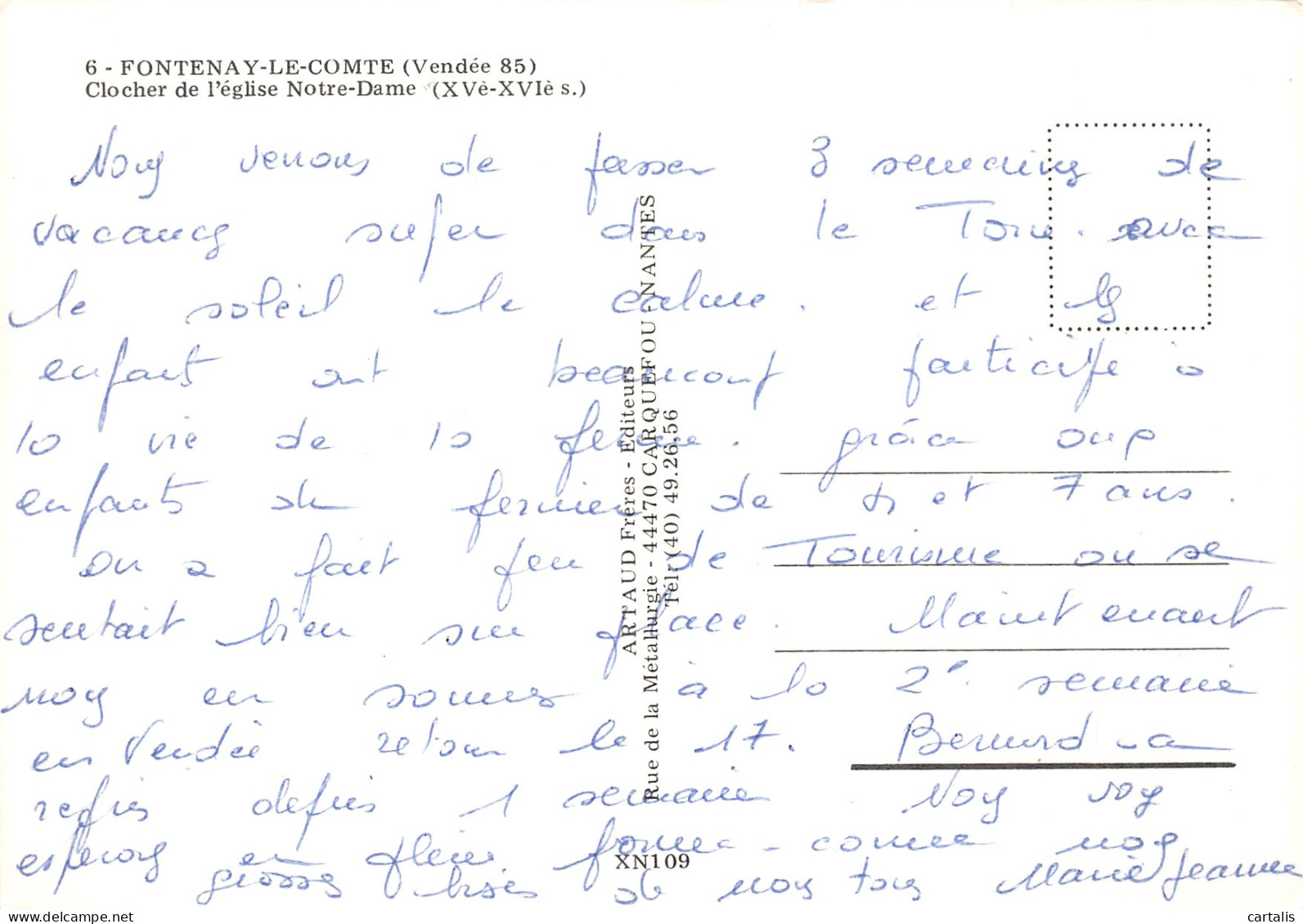 85-FONTENAY LE COMTE-N°C4080-D/0041 - Fontenay Le Comte