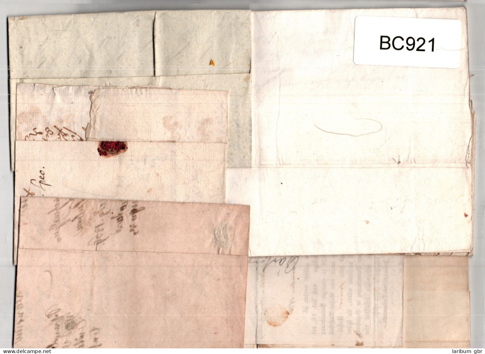 Vorphila Auf Brief Lot Von 7 Belegen Aus Herrenberg #BC921 - Precursores