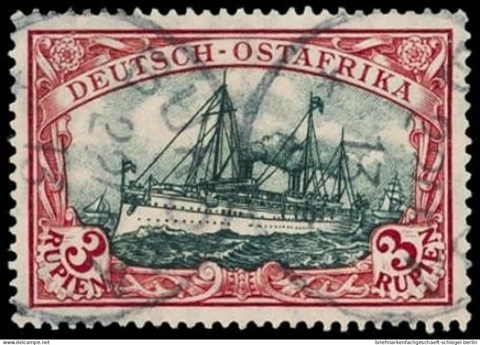 Deutsche Kolonien Ostafrika, 1905, 39 I A A, Gestempelt - África Oriental Alemana