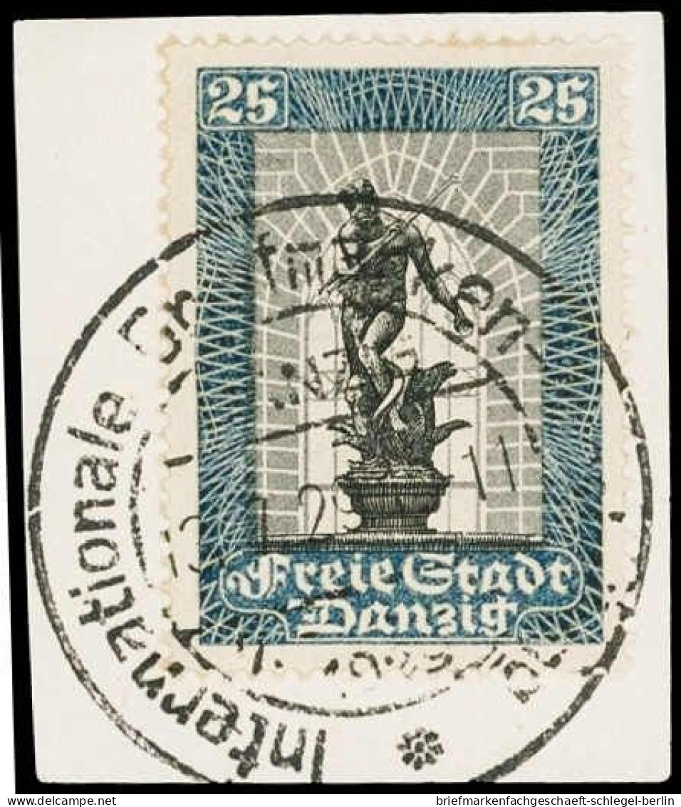 Danzig, 1929, 219 B, Briefstück - Usati