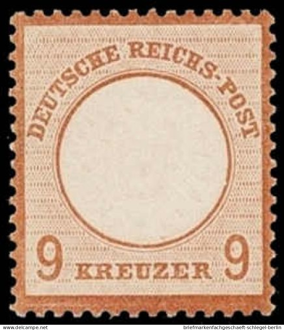 Deutsches Reich, 1872 Grosser Brustschild, 1872, 27 A, Ungebraucht - Other & Unclassified