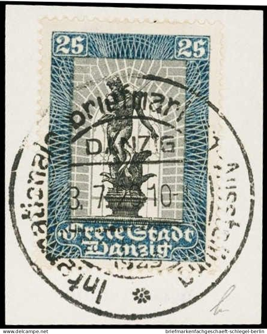 Danzig, 1929, 219 B, Briefstück - Used