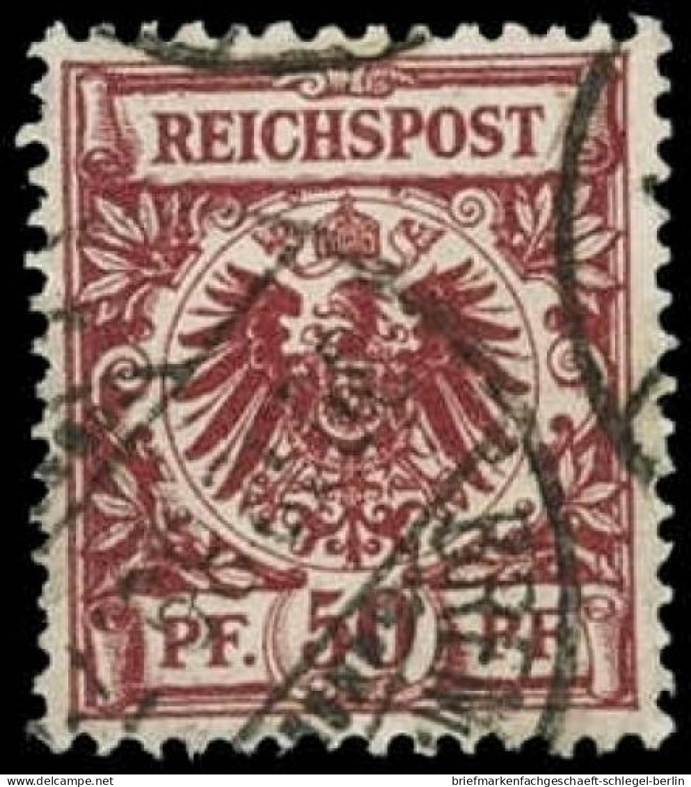 Deutsches Reich, 1889, 50 Aa, Gestempelt - Other & Unclassified
