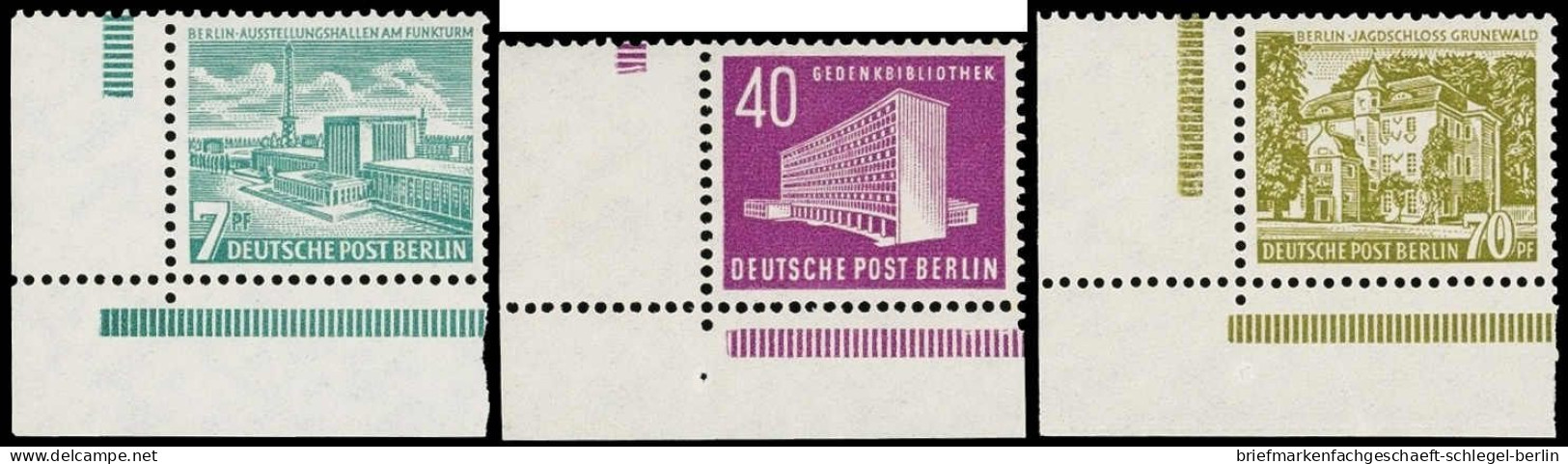 Berlin, 1954, 121-23, Postfrisch - Autres & Non Classés