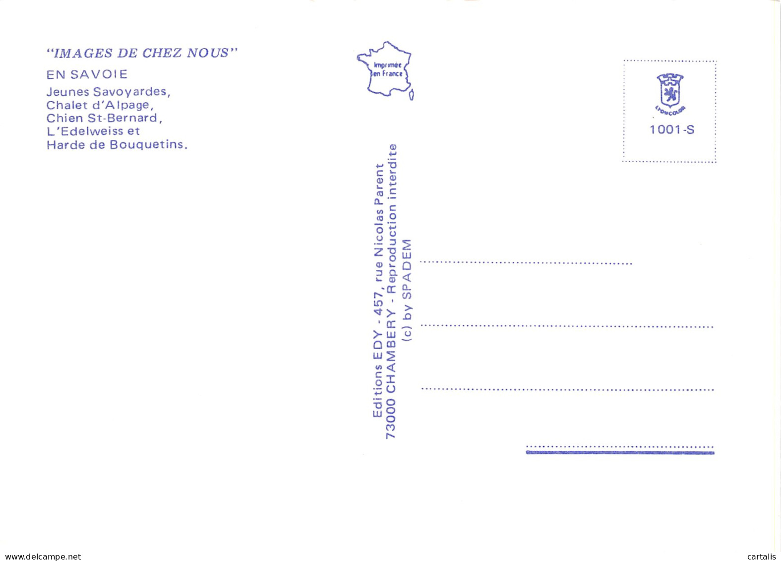 73-EN SAVOIE-N°C4081-D/0363 - Autres & Non Classés