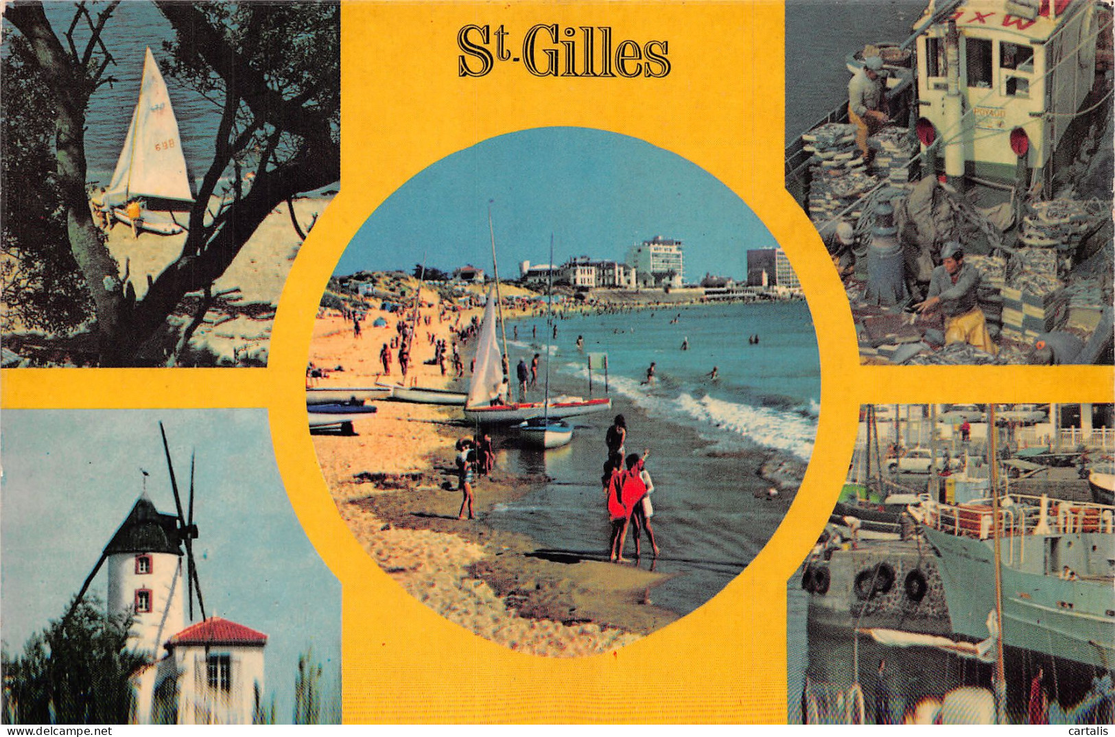 85-SAINT GILLES CROIX DE VIE-N°C4081-D/0283 - Saint Gilles Croix De Vie