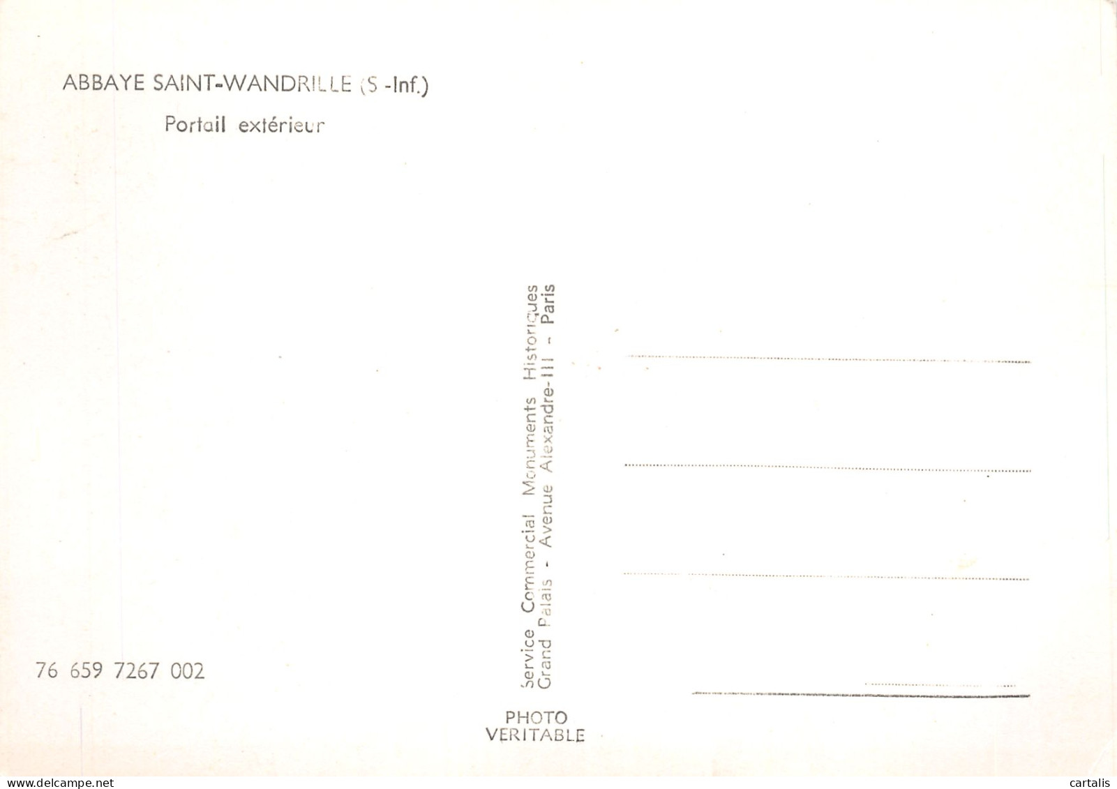 76-SAINT WANDRILLE-N°C4081-D/0271 - Saint-Wandrille-Rançon