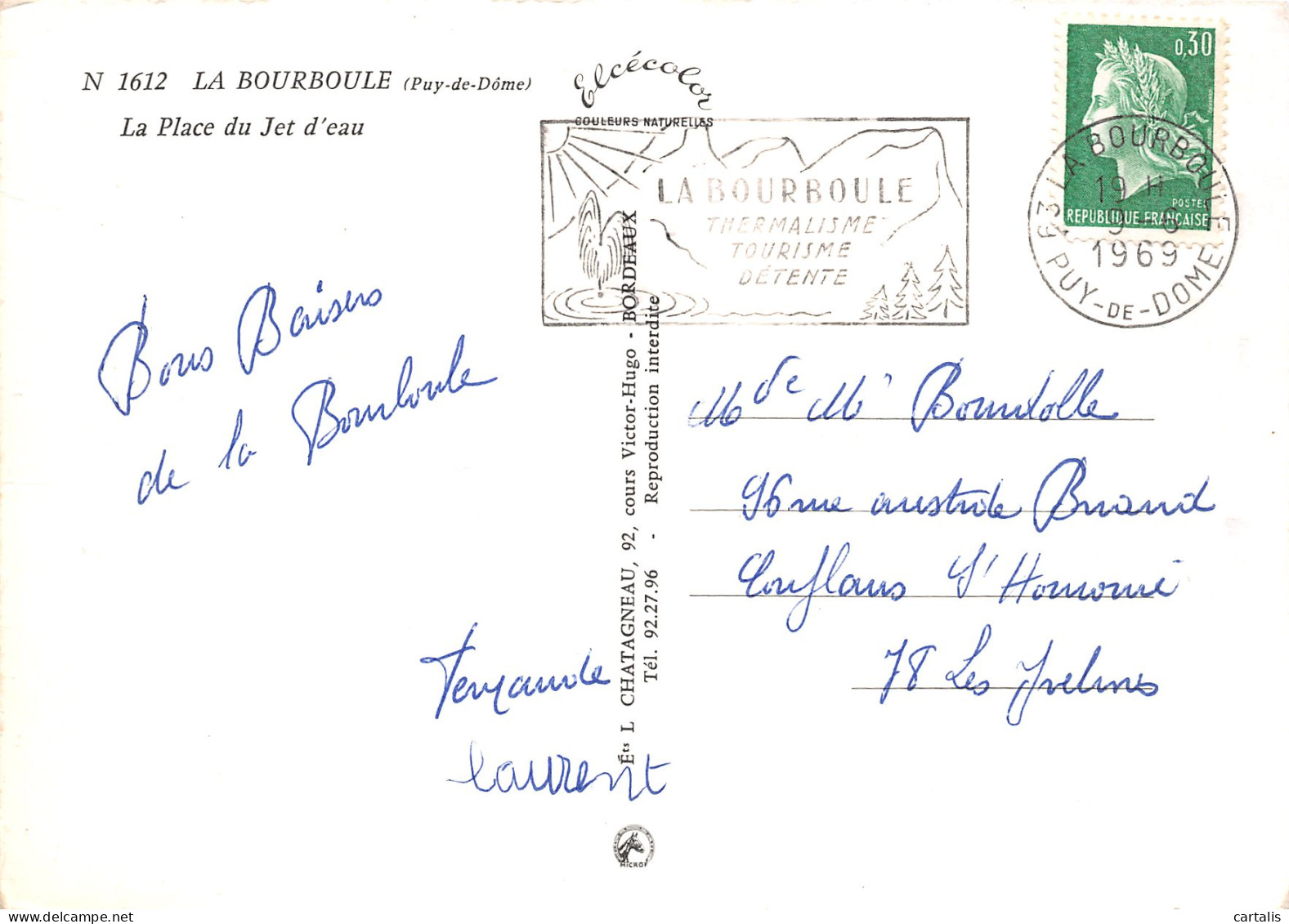 63-LA BOURBOULE-N°C4081-C/0251 - La Bourboule