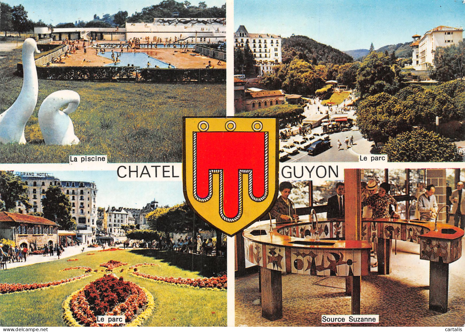 63-CHATEL GUYON-N°C4081-C/0243 - Châtel-Guyon