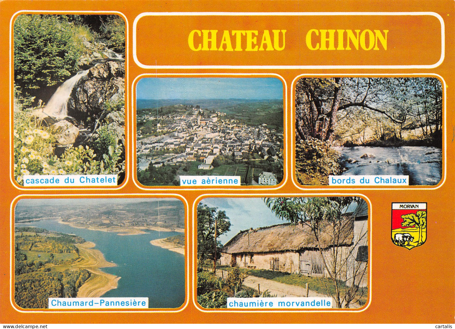 58-CHATEAU CHINON-N°C4081-C/0203 - Chateau Chinon