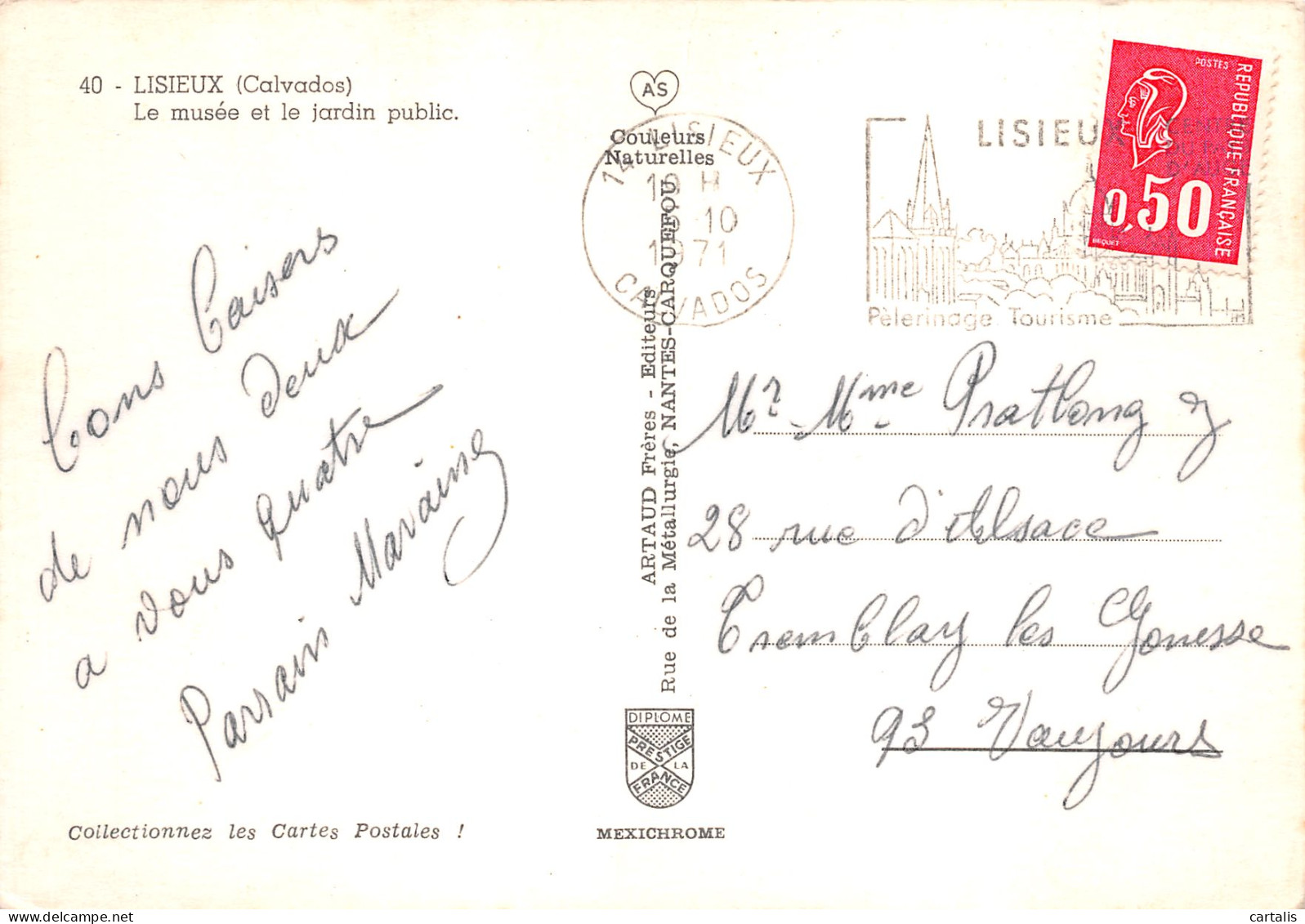 14-LISIEUX-N°C4081-C/0139 - Lisieux