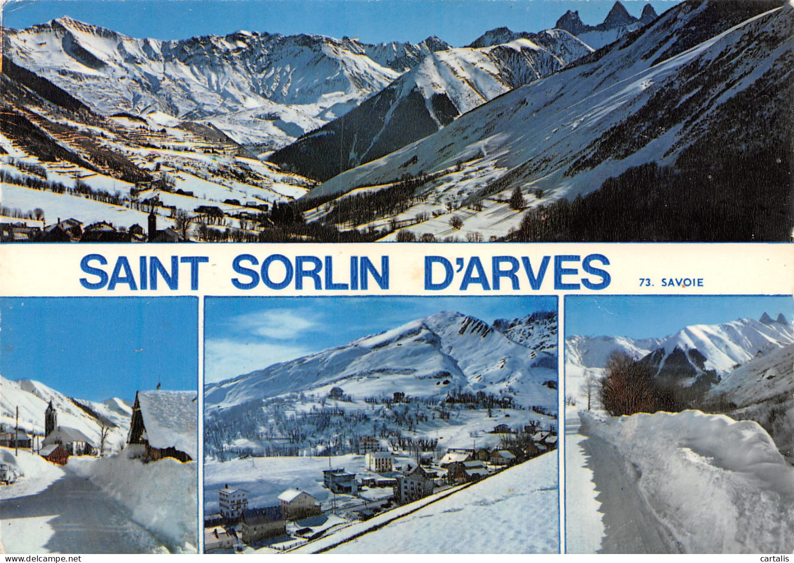 73-SAINT SORLIN D ARVES-N°C4081-C/0053 - Other & Unclassified