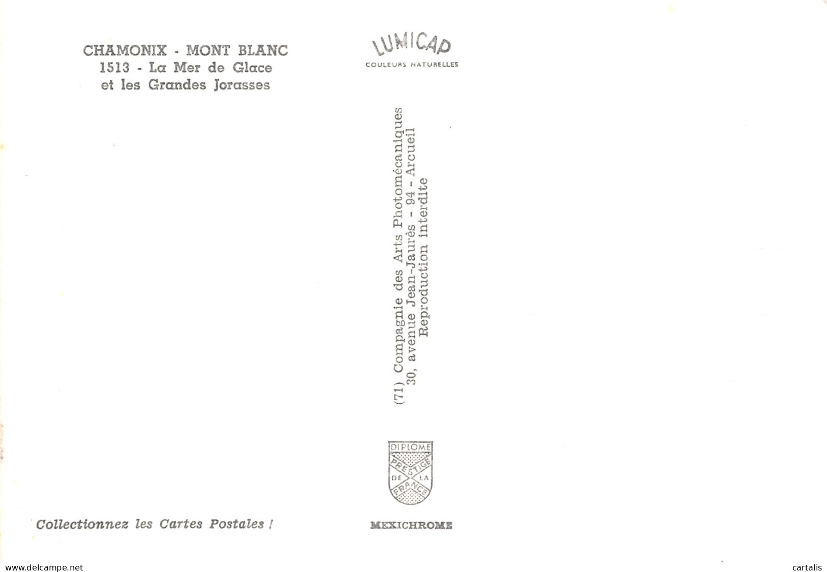 74-CHAMONIX MONT BLANC-N°C4082-B/0259 - Chamonix-Mont-Blanc
