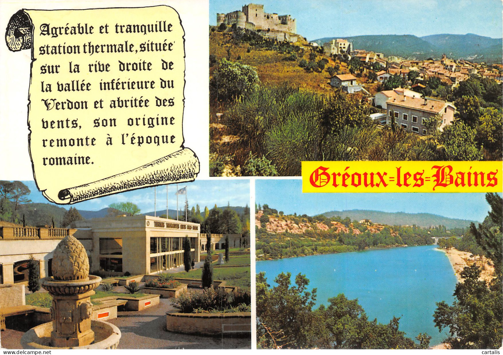 04-GREOUX LES BAINS-N°C4082-B/0193 - Gréoux-les-Bains