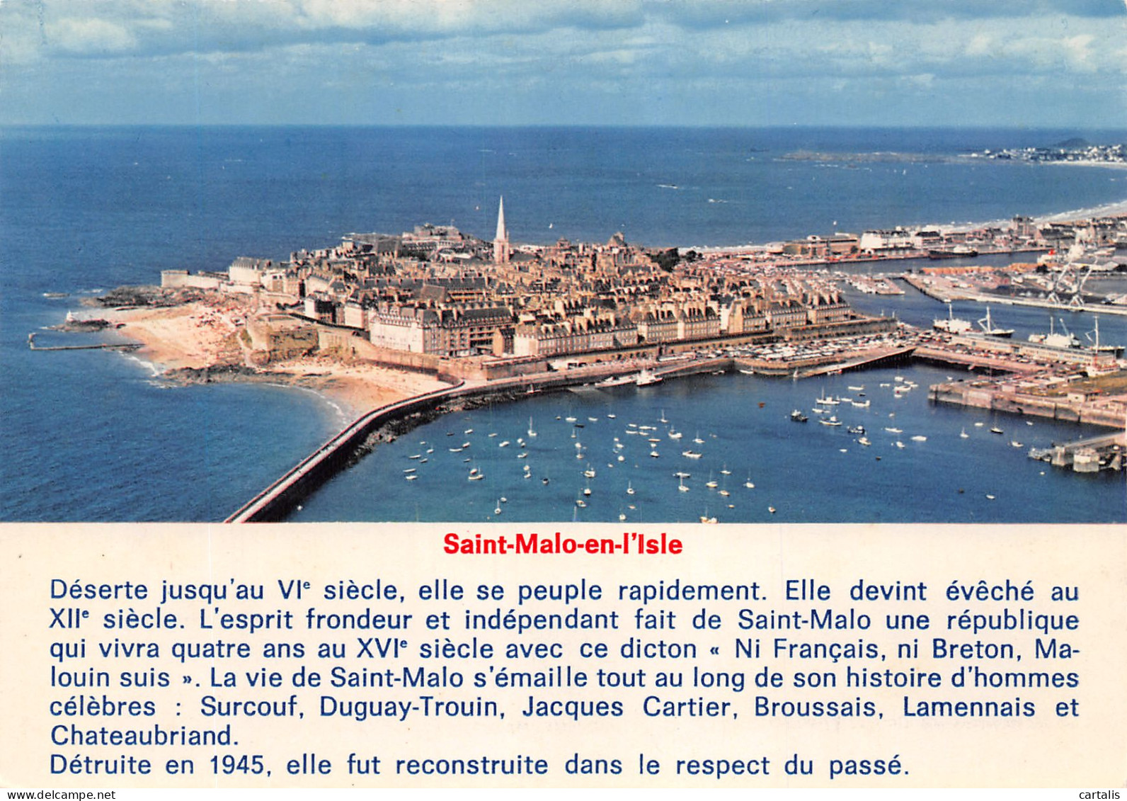 35-SAINT MALO-N°C4082-B/0129 - Saint Malo