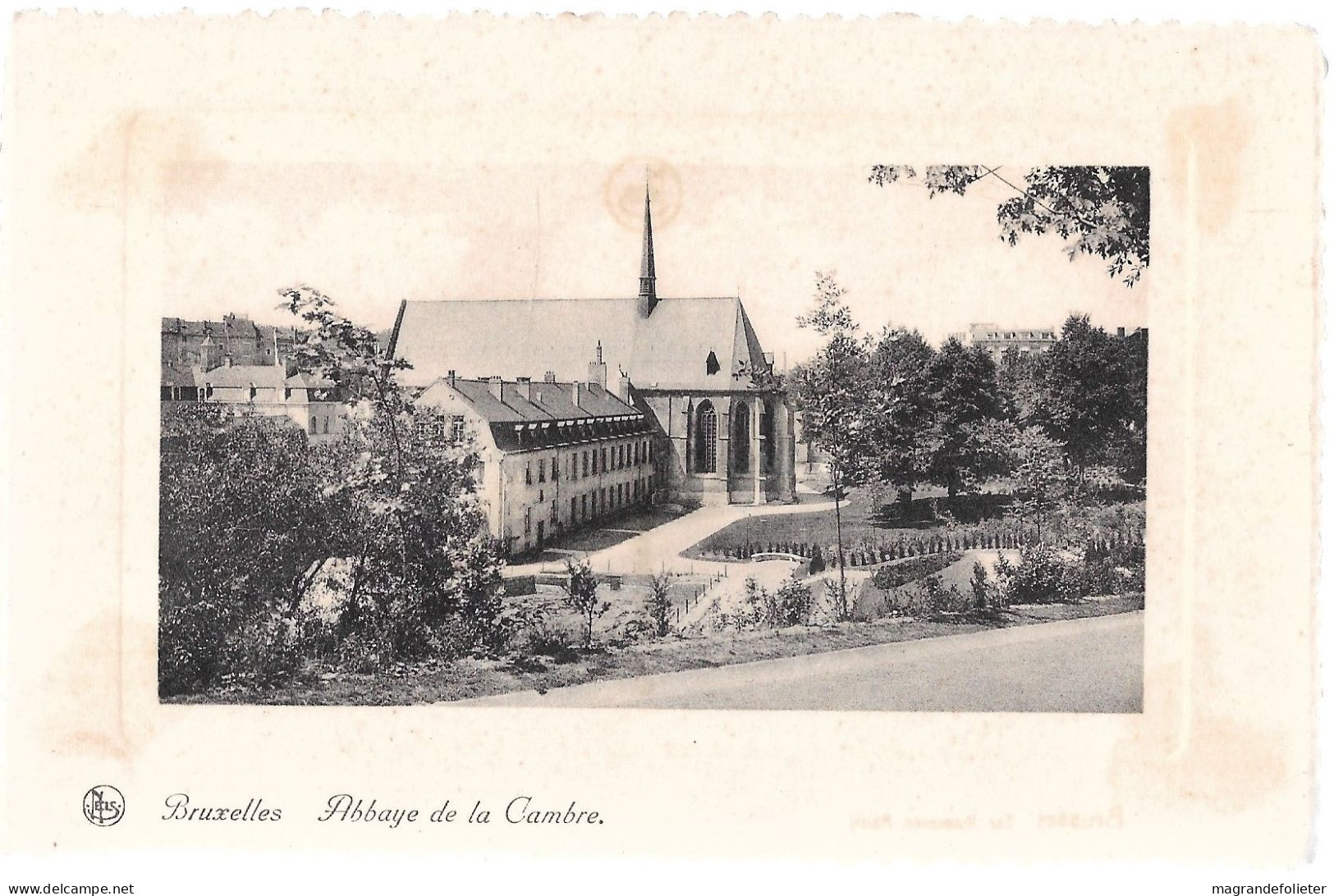 CPA PK AK  CARTE POSTALE BELGIQUE BRUXELLES ABBAYE DE LA CAMBRE - Andere & Zonder Classificatie