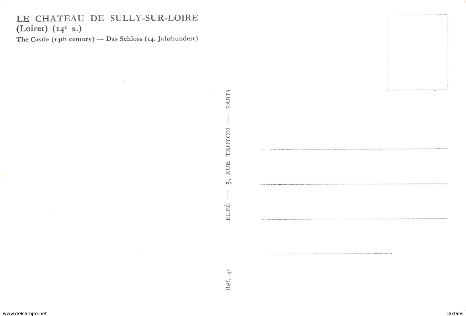 45-SULLY SUR LOIRE-N°C4082-D/0235 - Sully Sur Loire