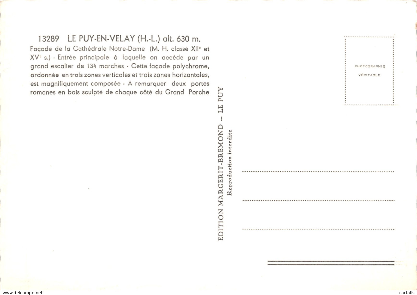 43-LE PUY EN VELAY-N°C4082-D/0209 - Le Puy En Velay