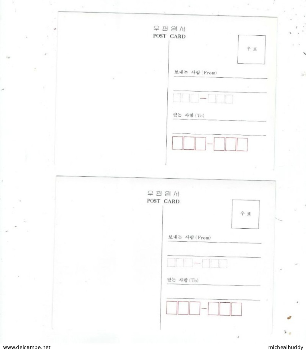 2 POSTCARDS SCOUTS OF THE WORLD CARRIBEAN - Scoutisme