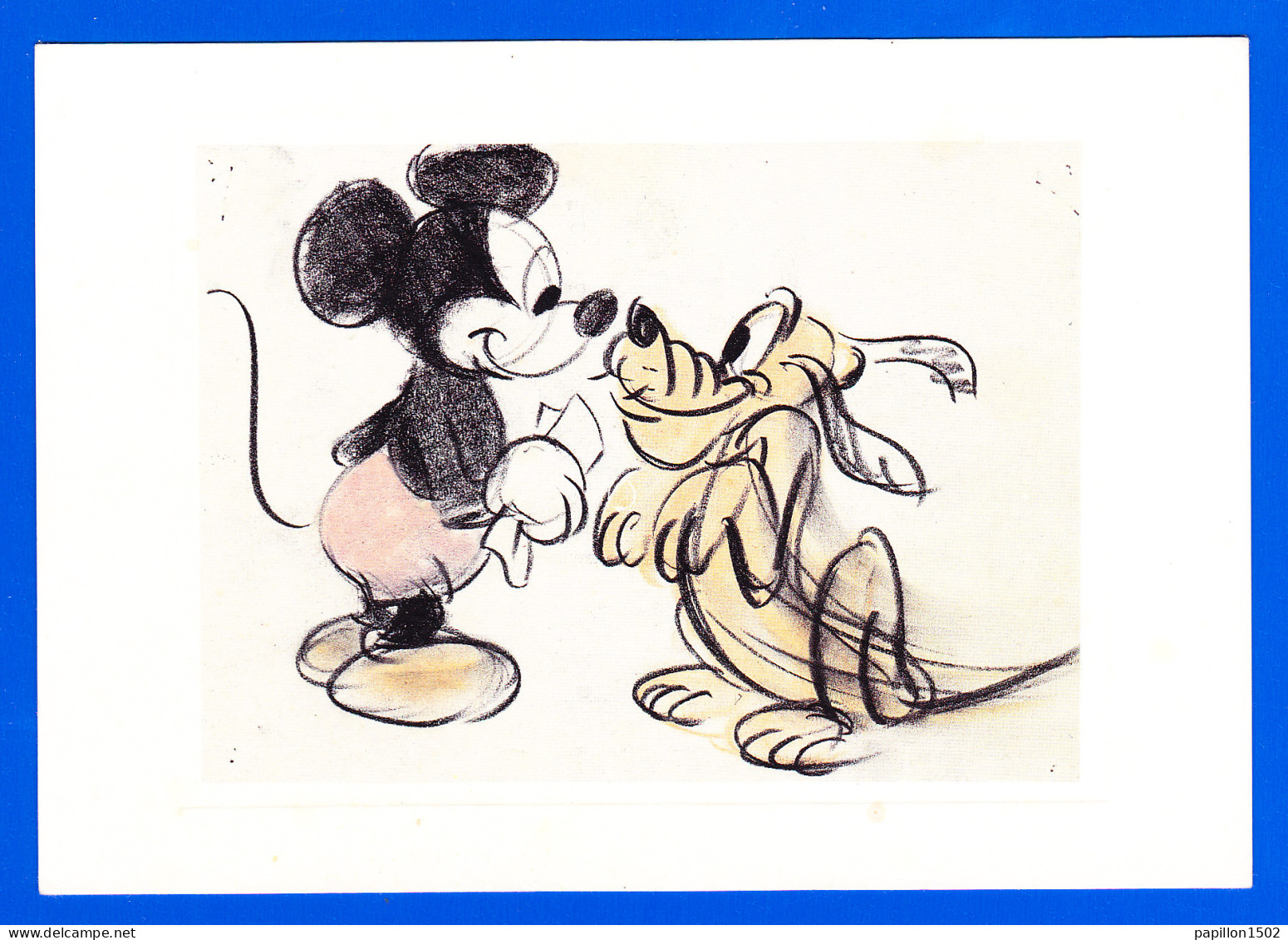 B.D.-30Ph24  Mickey Mouse Et Pluto - Bandes Dessinées