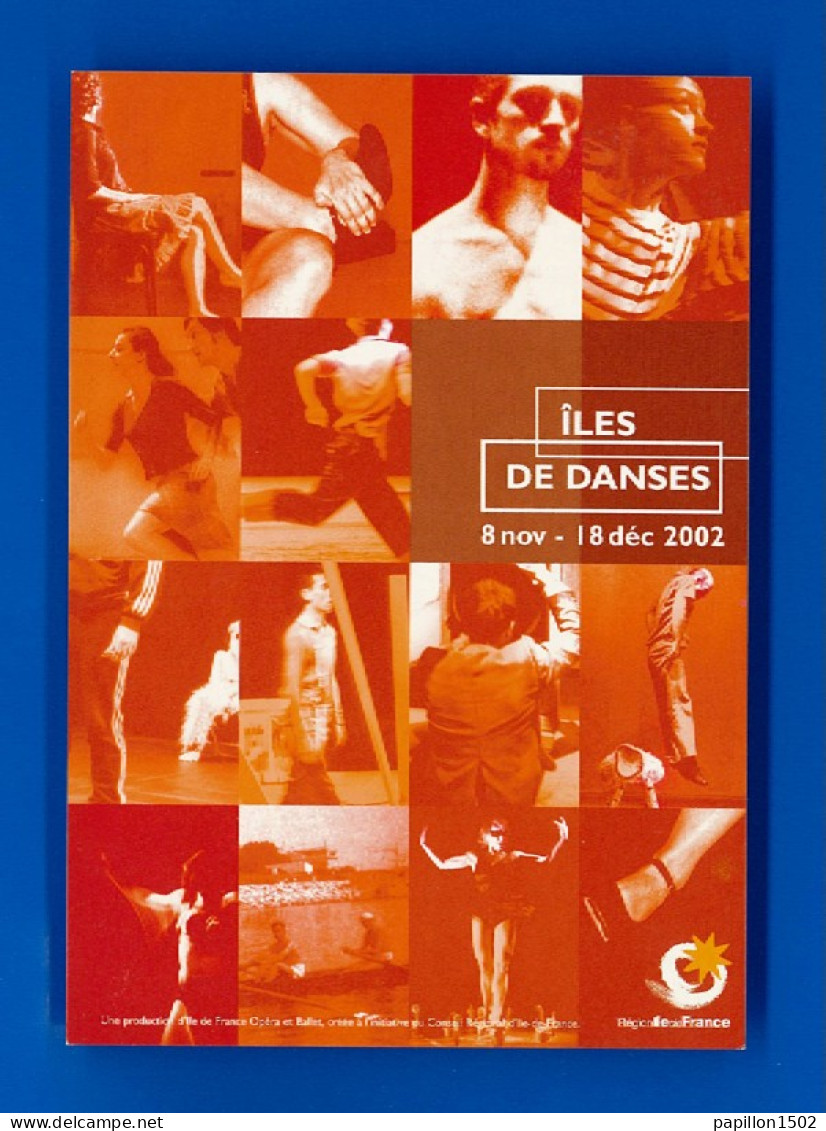 Pub-166PH5 ILES DE DANSES, 2002 BE - Publicité