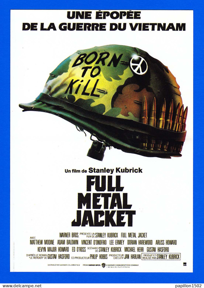 Pub-180P14 Affiche De Film FULL METAL JACKET, BE - Publicité