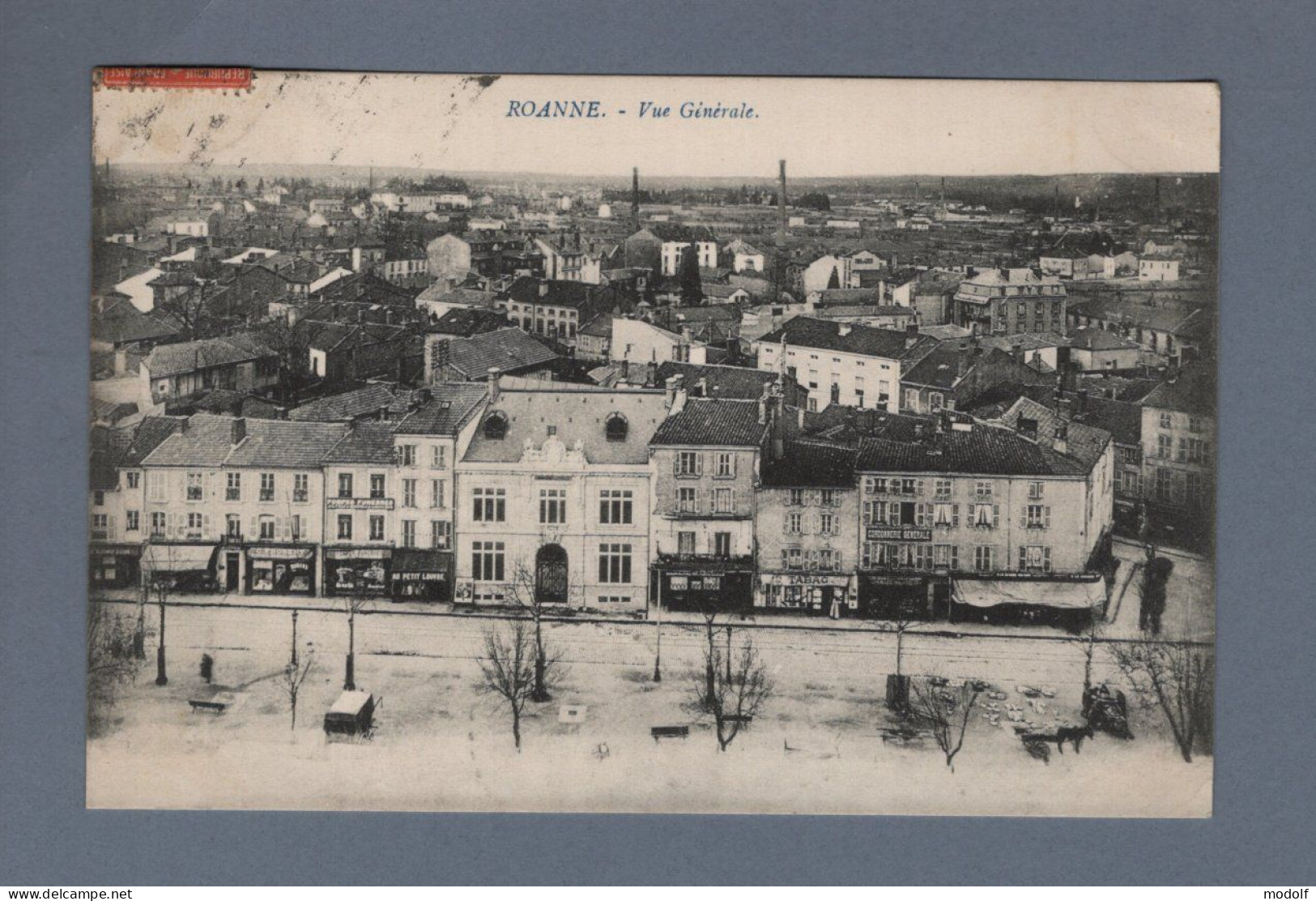 CPA - 42 - Roanne - Vue Générale - Circulée En 1913 - Roanne