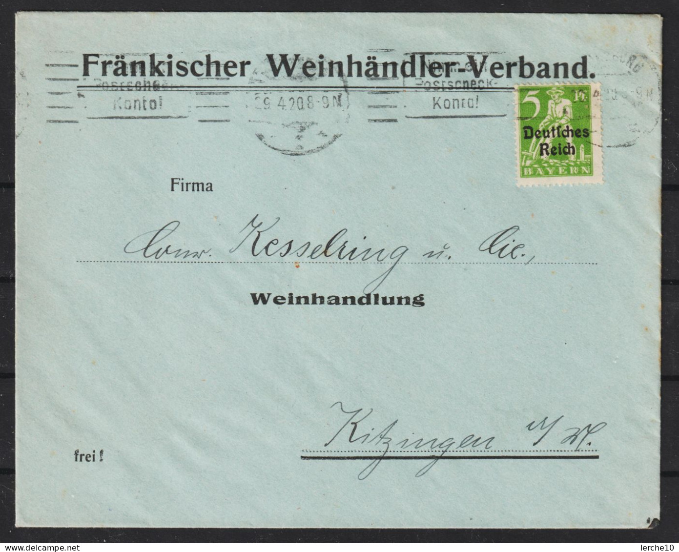 MiNr. 119 Einzelfrankatur Auf Drucksache RRR  (0707) - Used Stamps