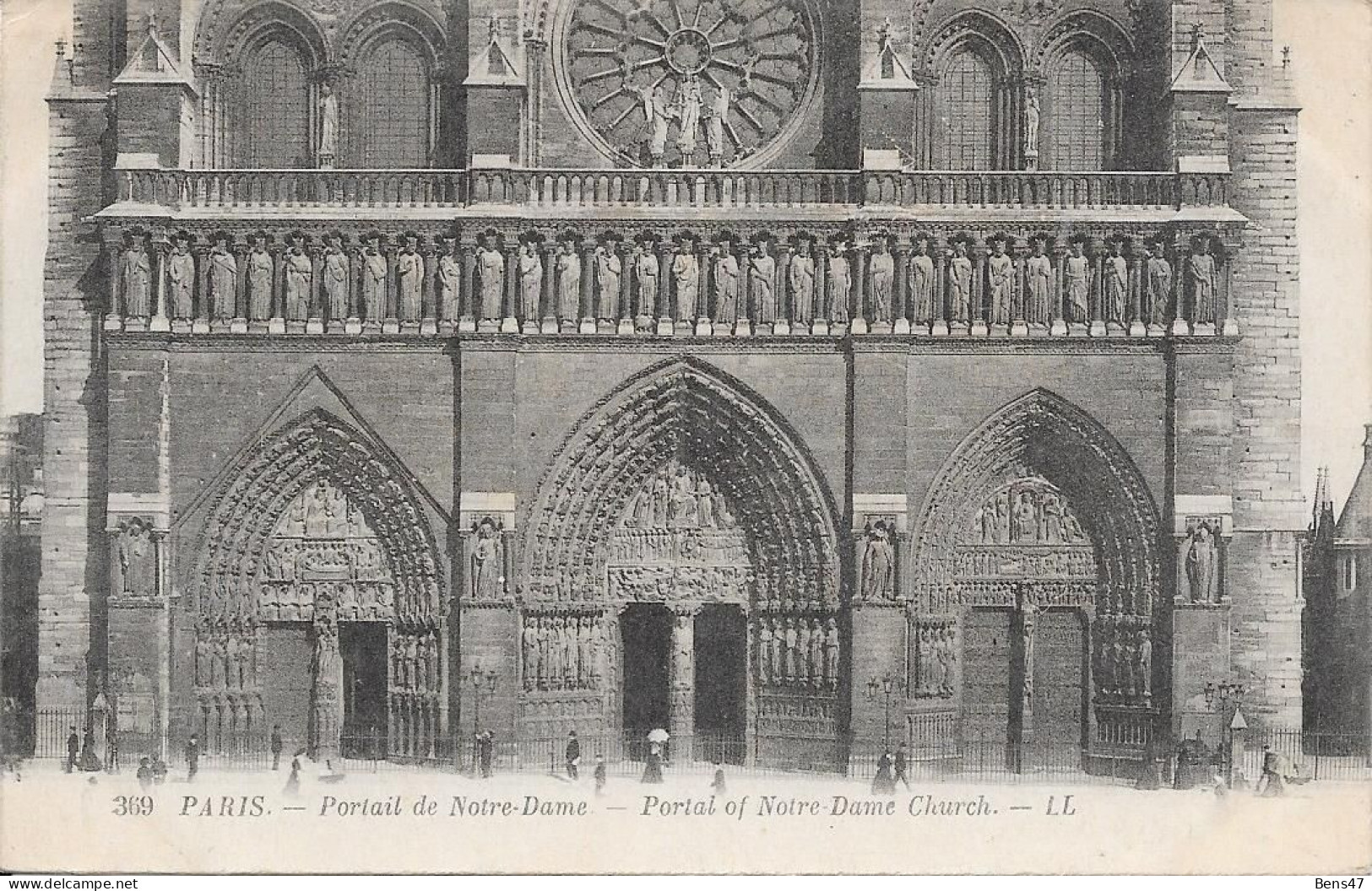 75 Paris Portail De Notre Dame - Notre Dame De Paris