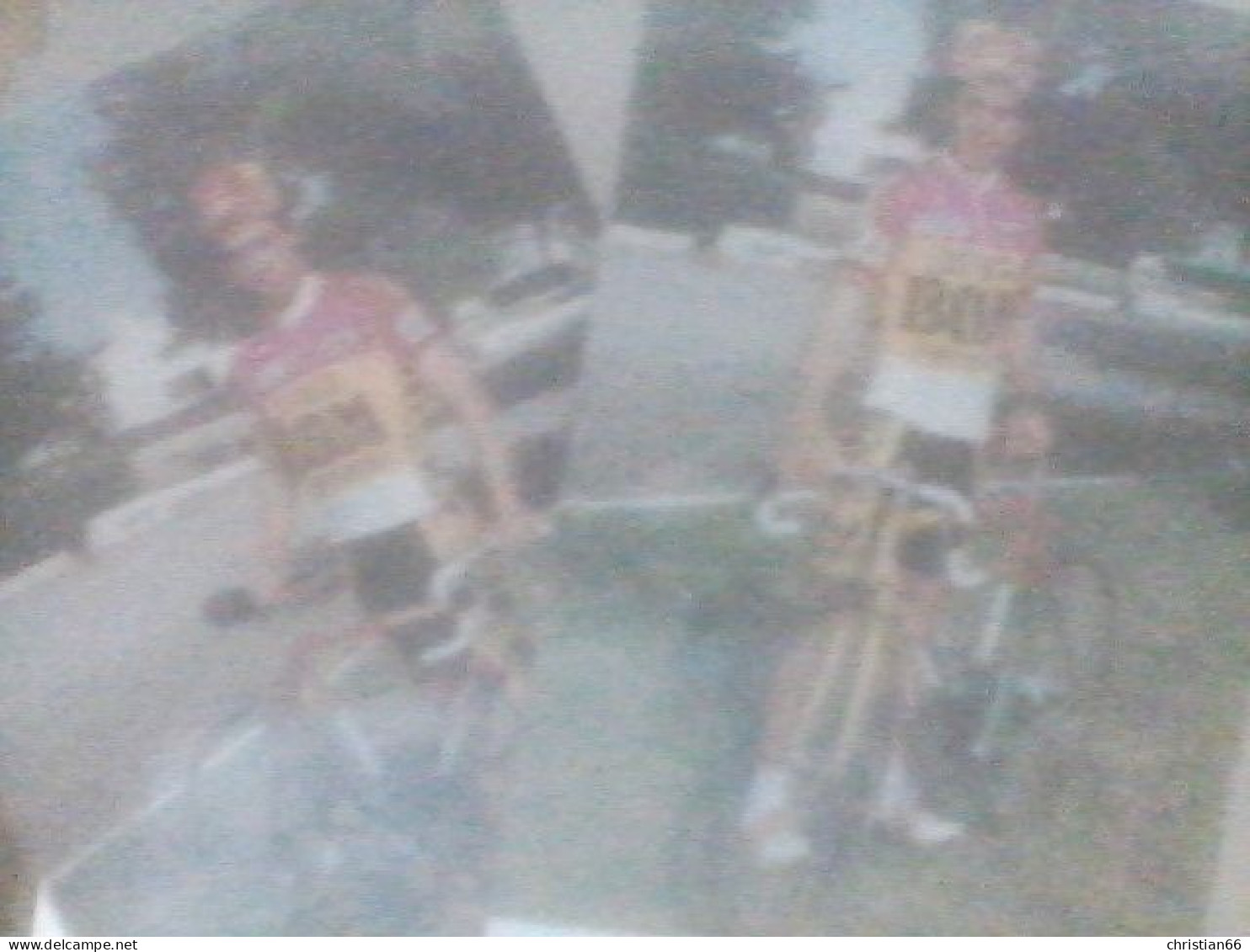 CYCLISME 1993  :2  PETITES CARTES LUIS SARREIRA + FERNANDO BATISTA  TEAM ATUM BOM PETISCO - Cyclisme