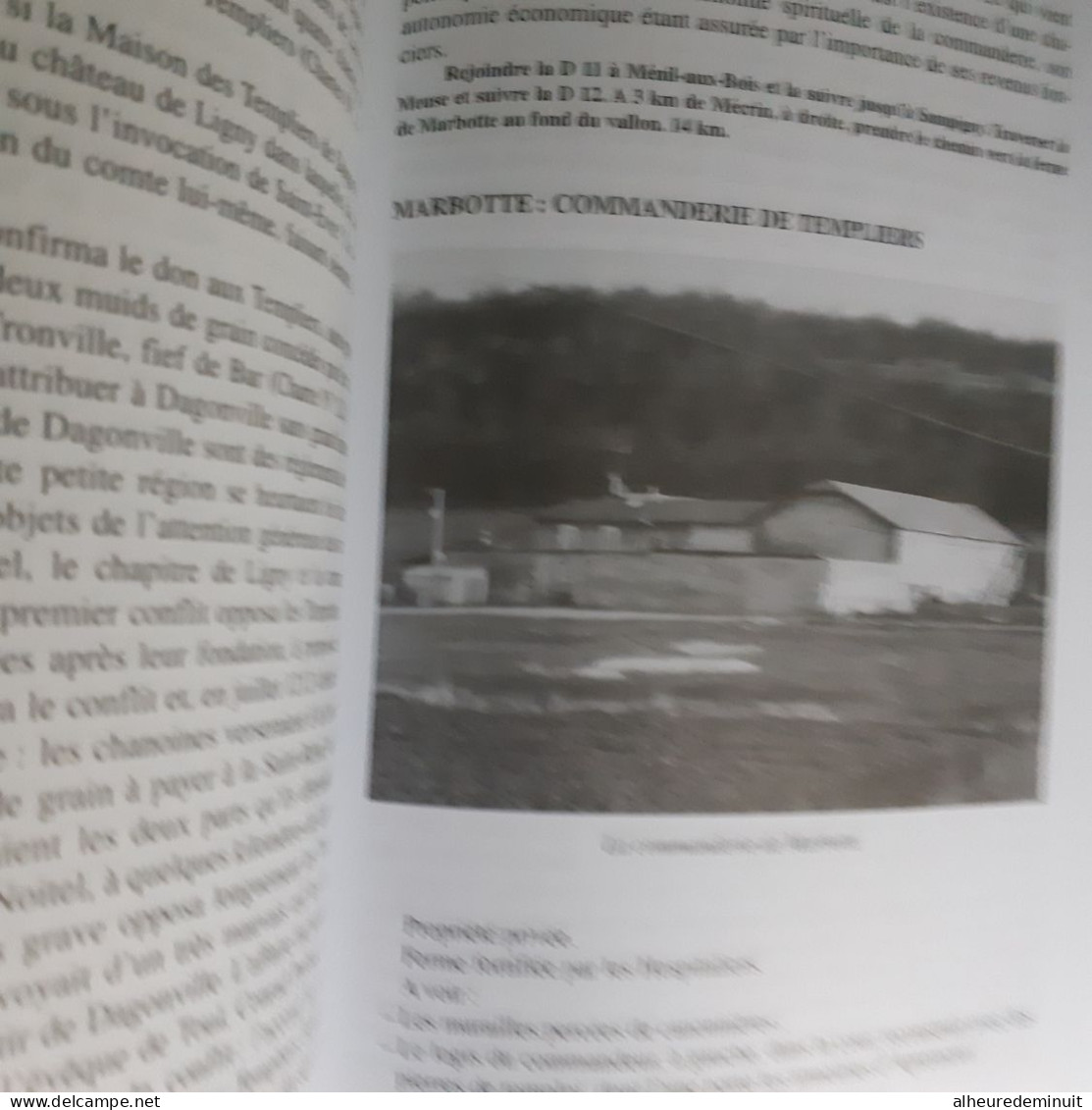 ITINERAIRES TEMPLIERS EN LORRAINE"Chevaliers"Histoire Vosges Meuse abbayes commanderie Lorraine médiévale Nancy"M.HENRY"