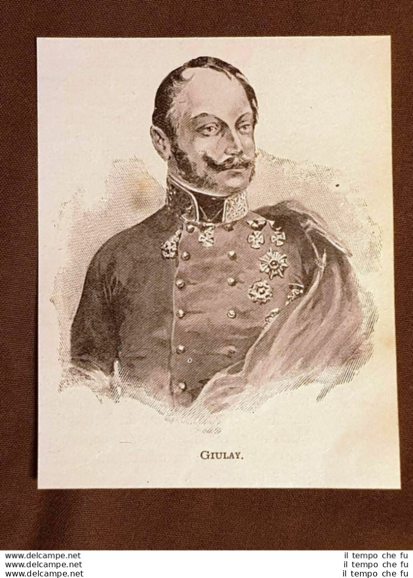 Ferenc Jozsef Gyulay Von Maros-Nemeth Und Nadaska Budapest, 1798  Vienna, 1868 - Sonstige & Ohne Zuordnung
