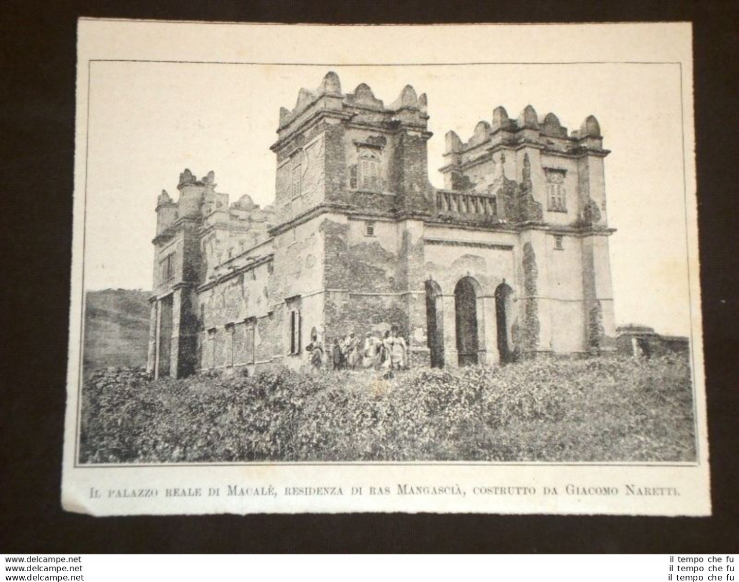 Palazzo Reale Di Macalè Residenza Di Ras Mangascià Etiopia - Avant 1900