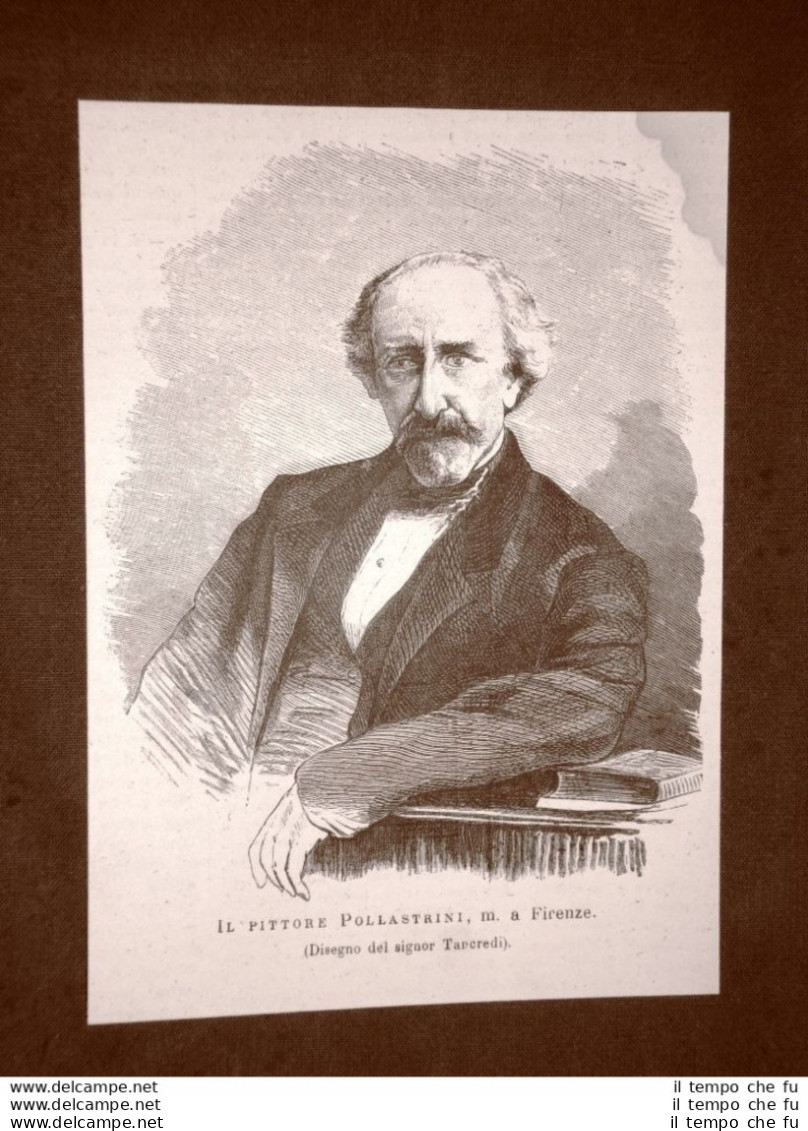 Enrico Pollastrini Pittore Livorno, 19 Luglio 1817  Firenze, 19 Gennaio 1876 - Before 1900