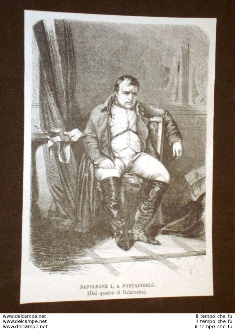 Napoleone I A Fontaineblò - Antes 1900