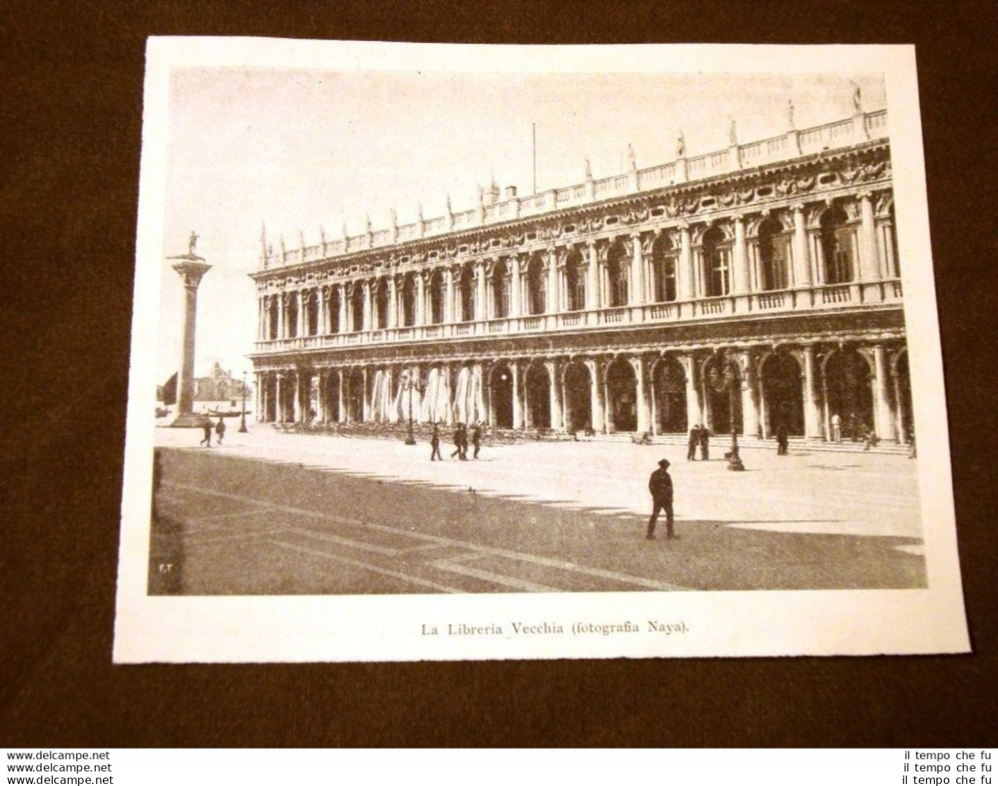 Venezia Nel 1899 La Libreria Vecchia Veneto - Antes 1900