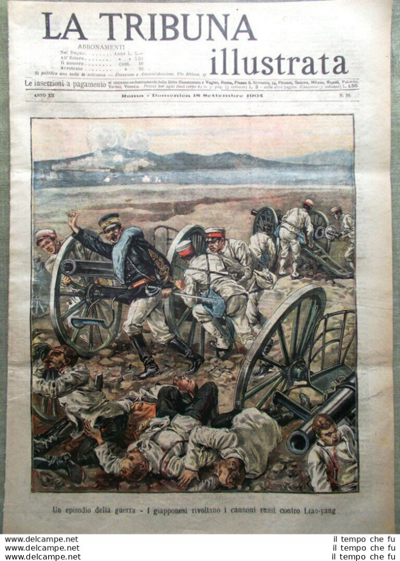 La Tribuna Illustrata 18 Settembre 1904 Macedonia Religione Giapponese Montenero - Sonstige & Ohne Zuordnung