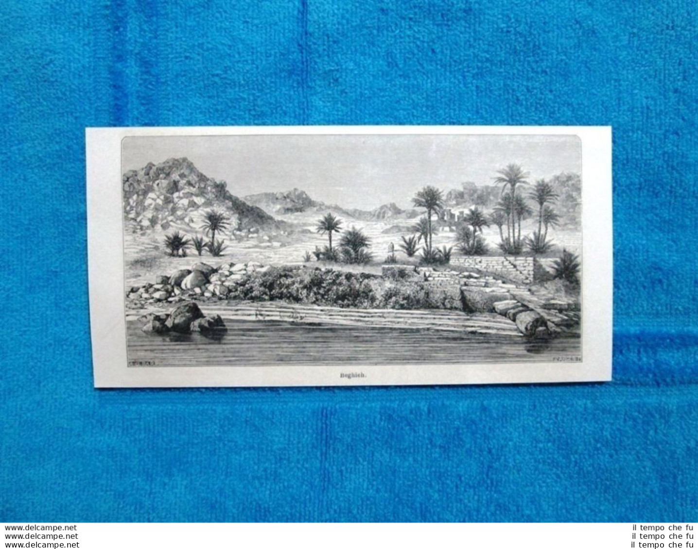 Gravure Année 1863 - Beghieh - Before 1900