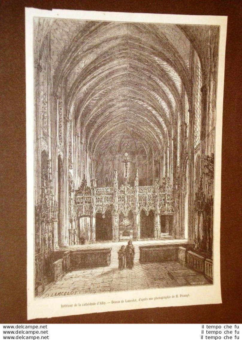 L'interno Della Cattedrale D'Alby Nel 1872 - Avant 1900