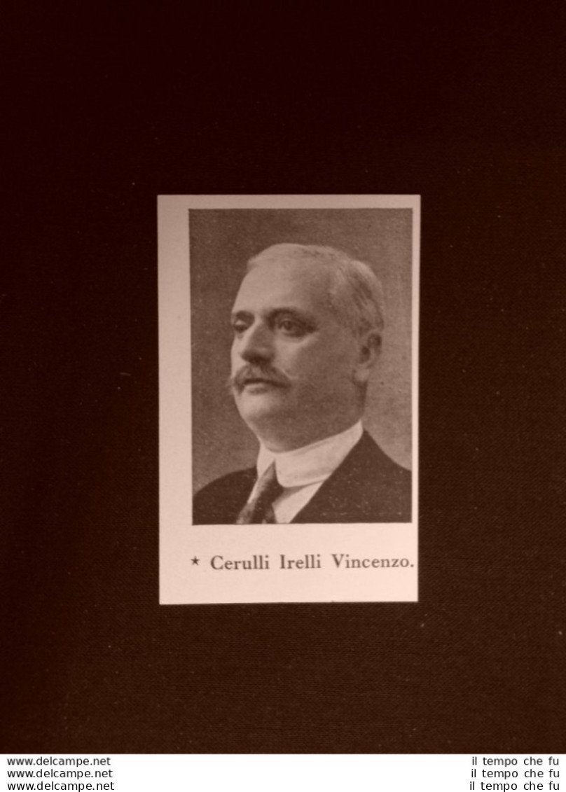 Elezioni Deputato Del 1924 Onorevole Cerulli Irelli Vincenzo Mariotti Alessandro - Sonstige & Ohne Zuordnung
