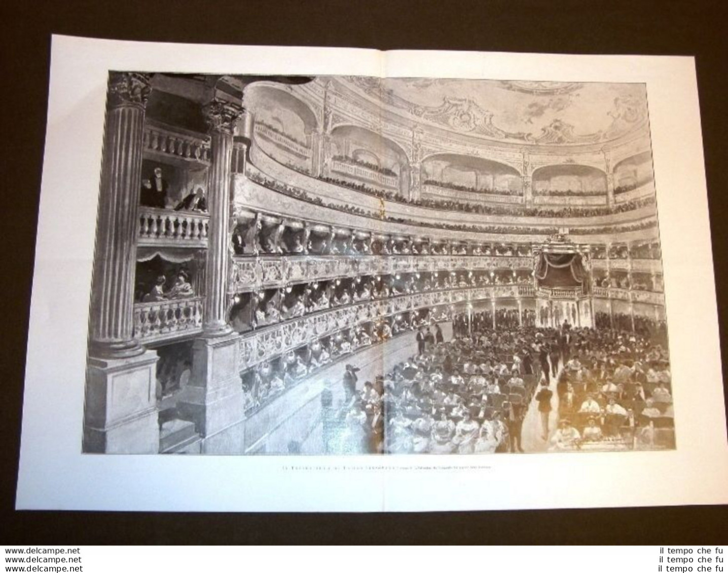 Teatro Di Torino Rinnovato Nel 1906 + Algesiras Nel 1906 + Abd El Rhaman Alesce - Autres & Non Classés